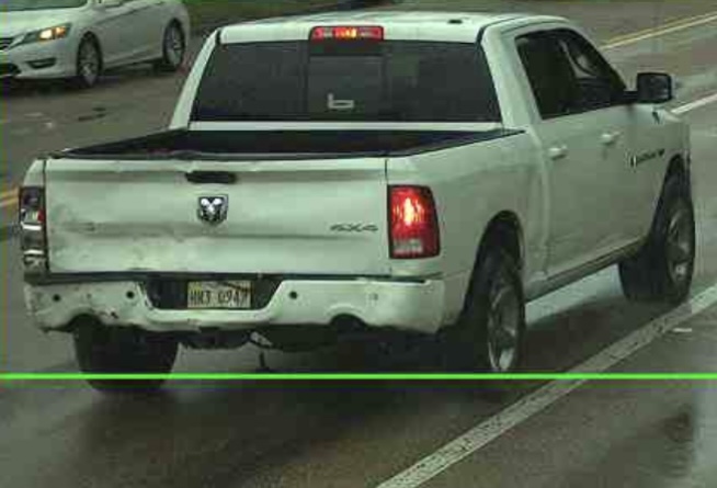 Truck on highway